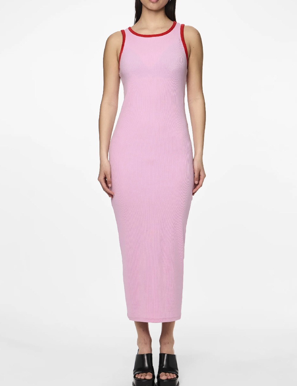 Rochie lunga Pieces, roz - 1 | YEO