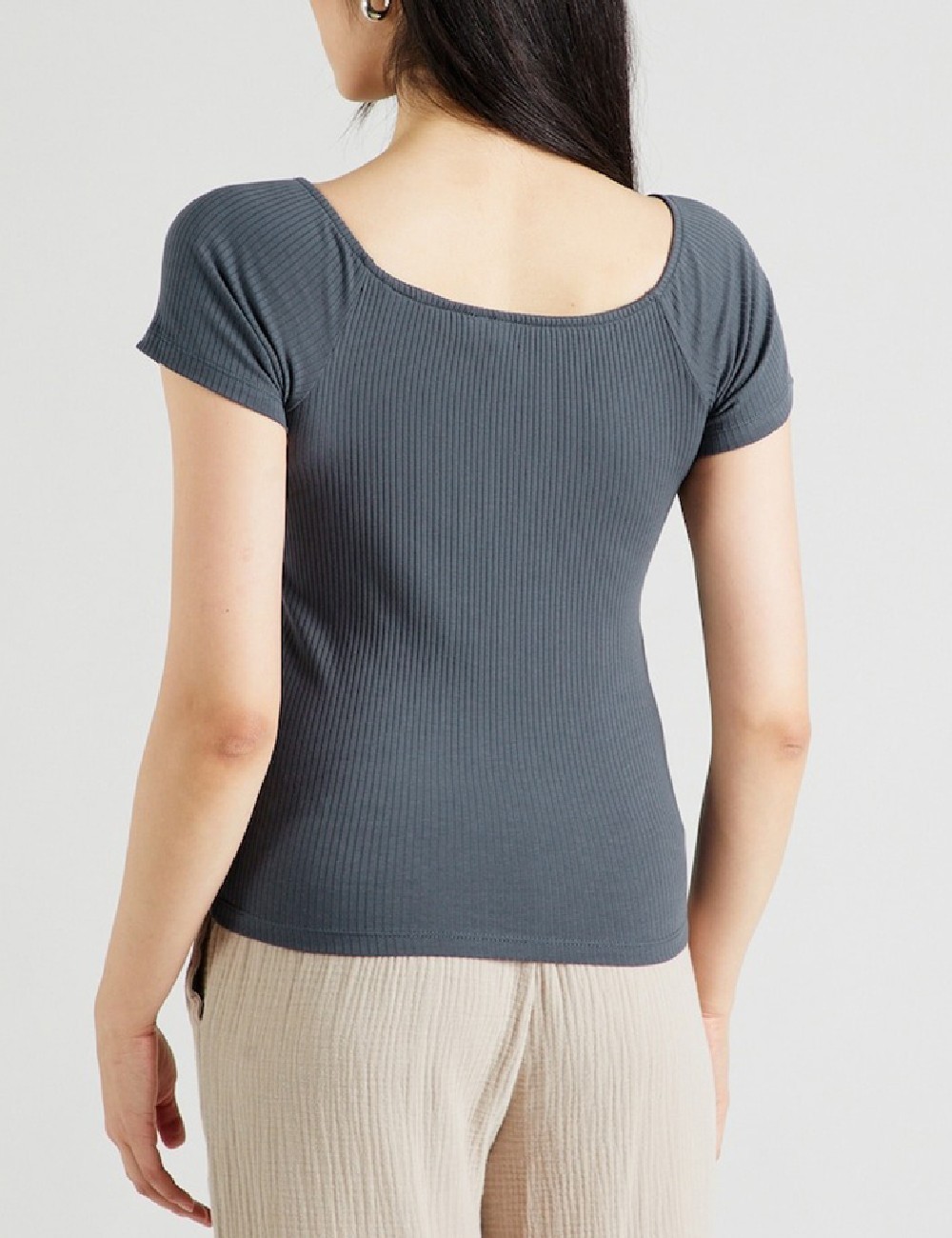 Tricou Pieces, gri - 1 | YEO