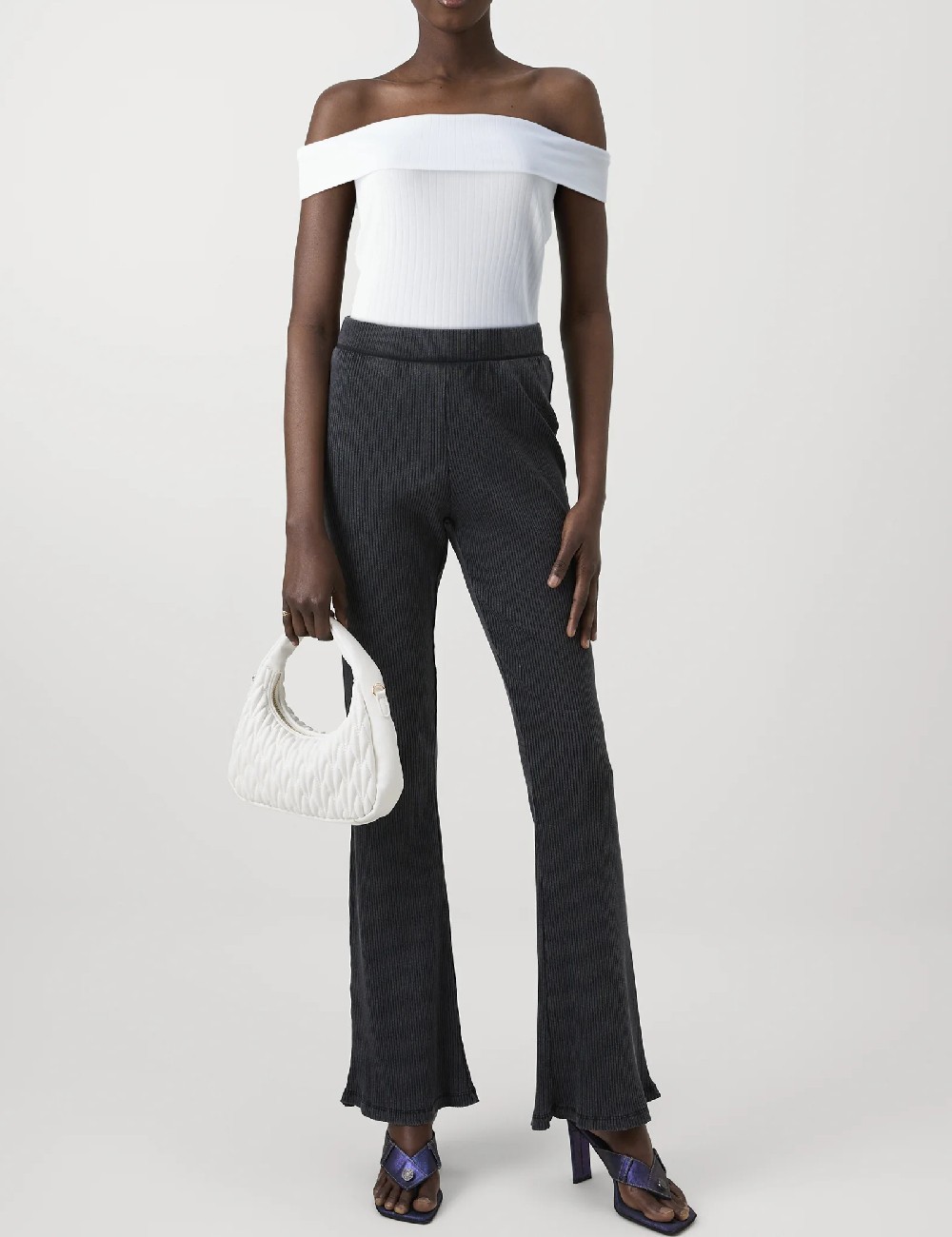 Bluza Pieces, alb - 1 | YEO