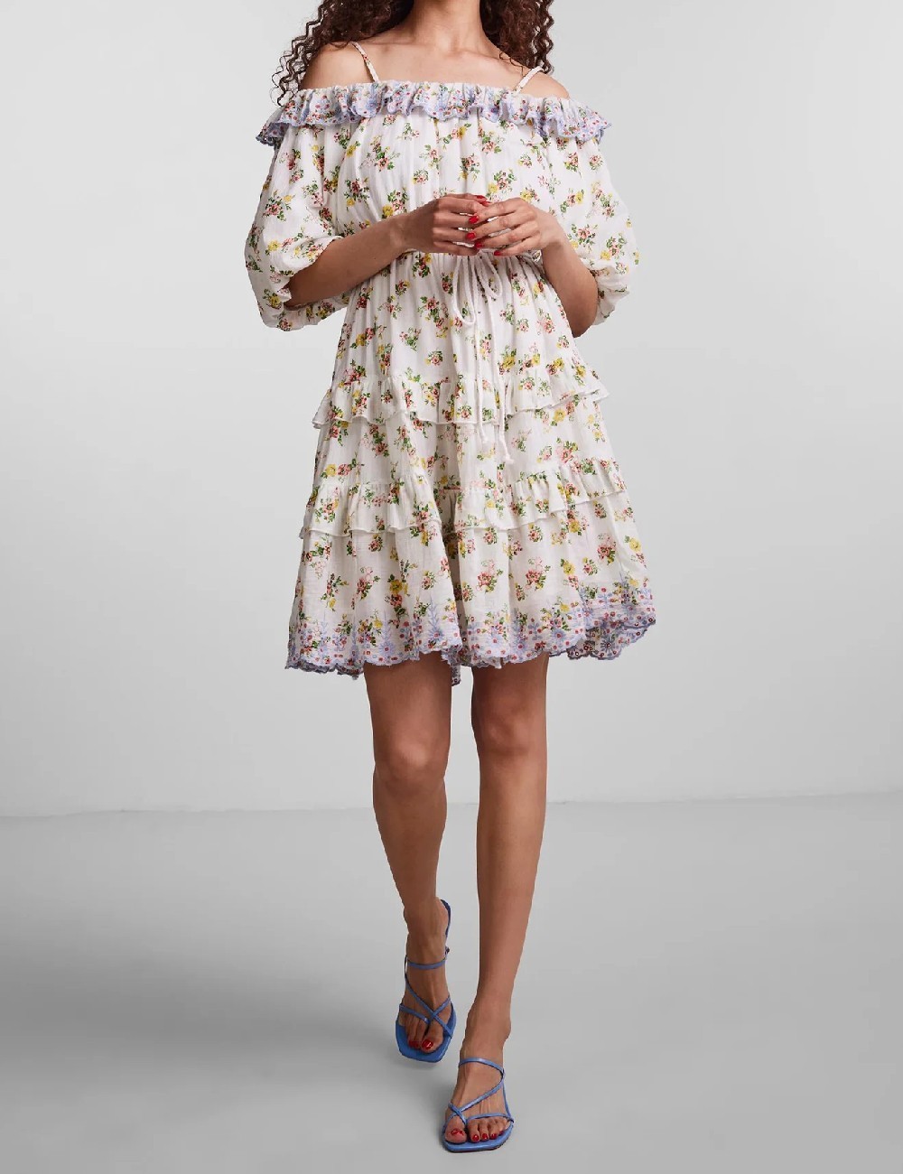 Rochie scurta Y.A.S, floral - 1 | YEO