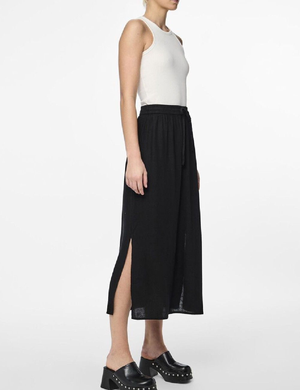 Fusta Pieces, negru - 1 | YEO