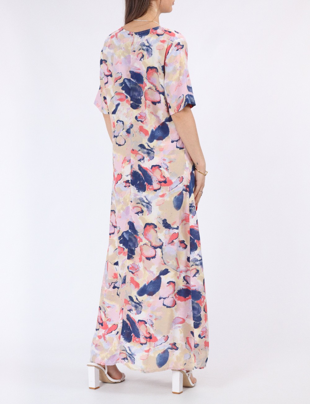 Rochie medie Pieces, mix culori - 1 | YEO