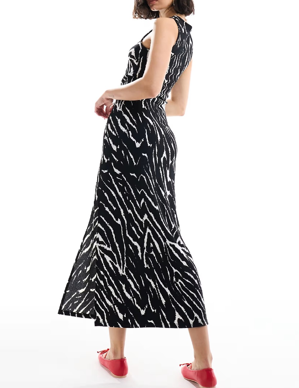 Rochie lunga Pieces, negru - 1 | YEO