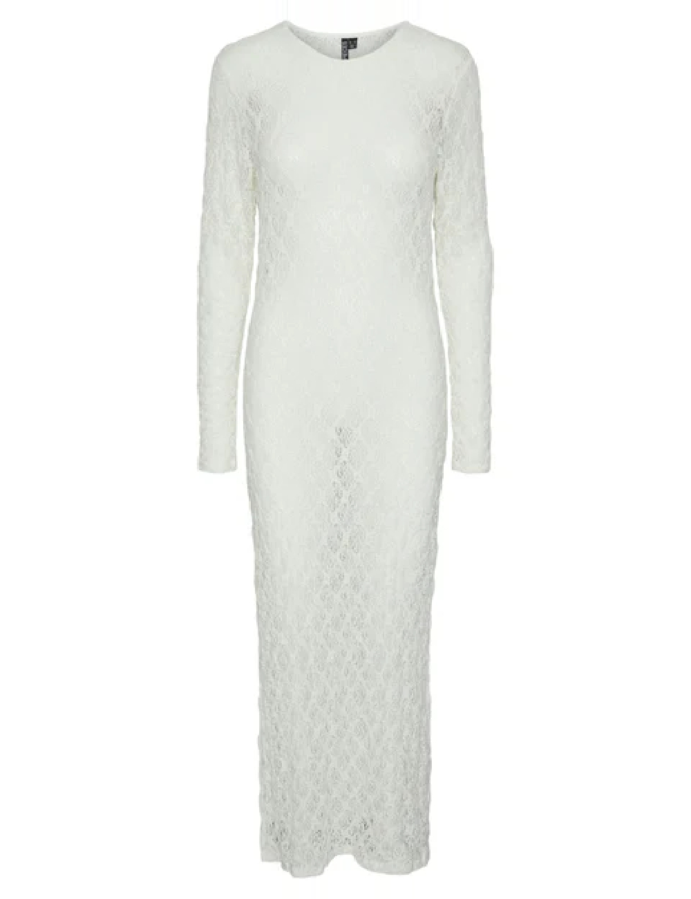 Rochie lunga Pieces, alb