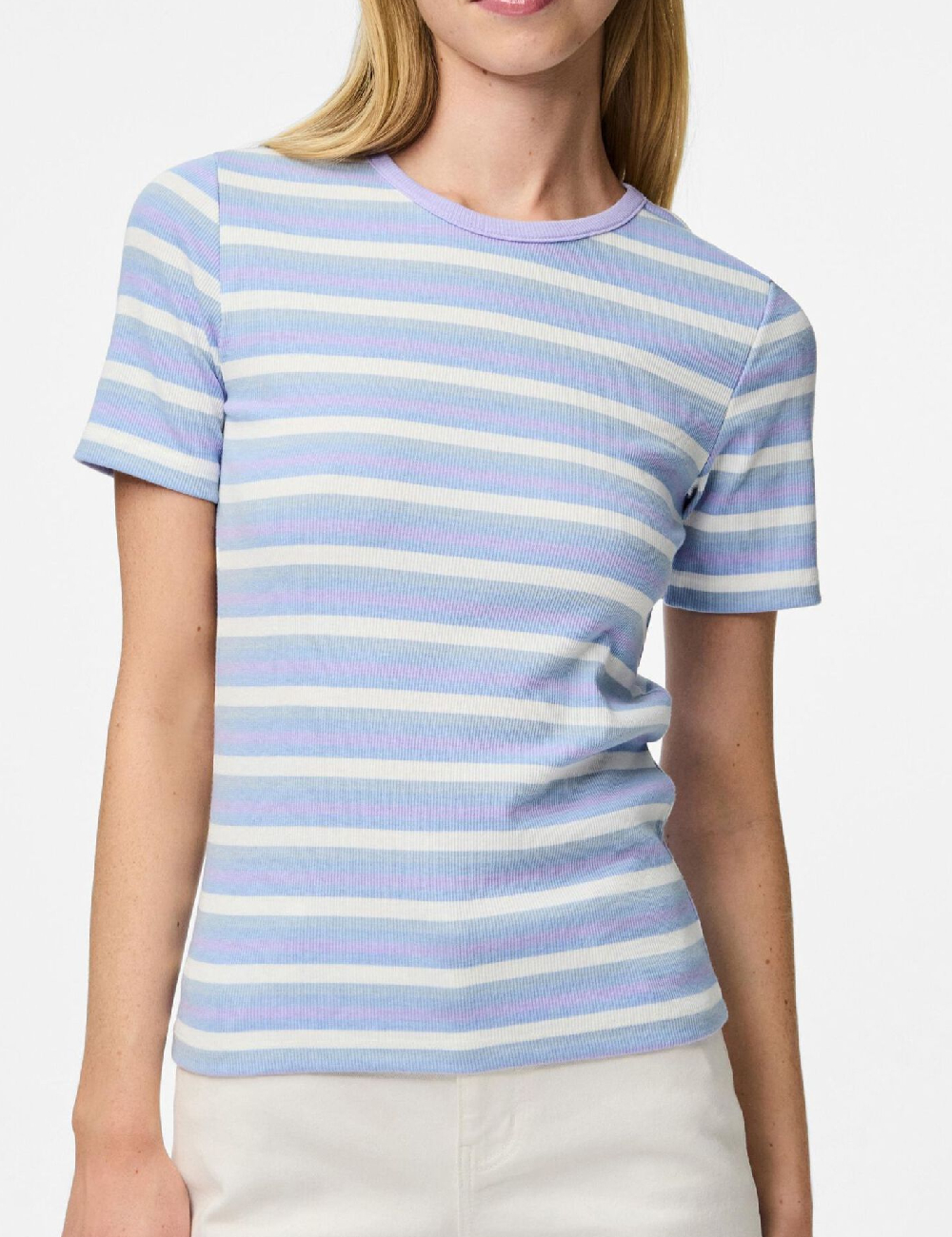 Tricou Pieces, mix culori