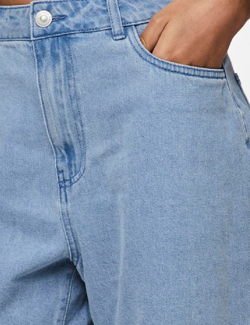 Pantaloni scurti Pieces, albastru - 1 | YEO