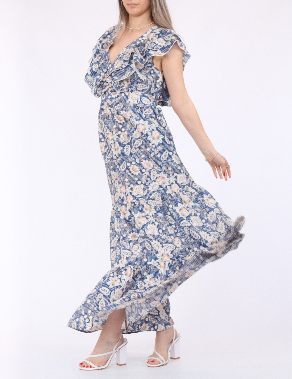 Rochie lunga Vero Moda, mix culori
