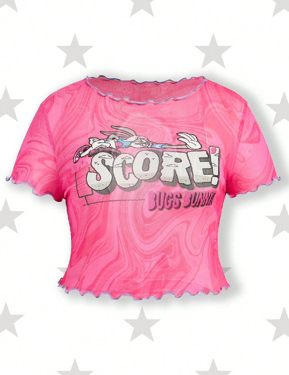 Tricou SHEIN CURVE, roz pudra