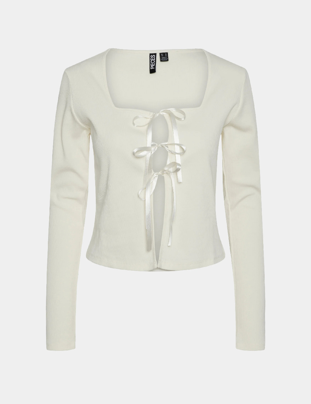 Bluza Pieces, crem