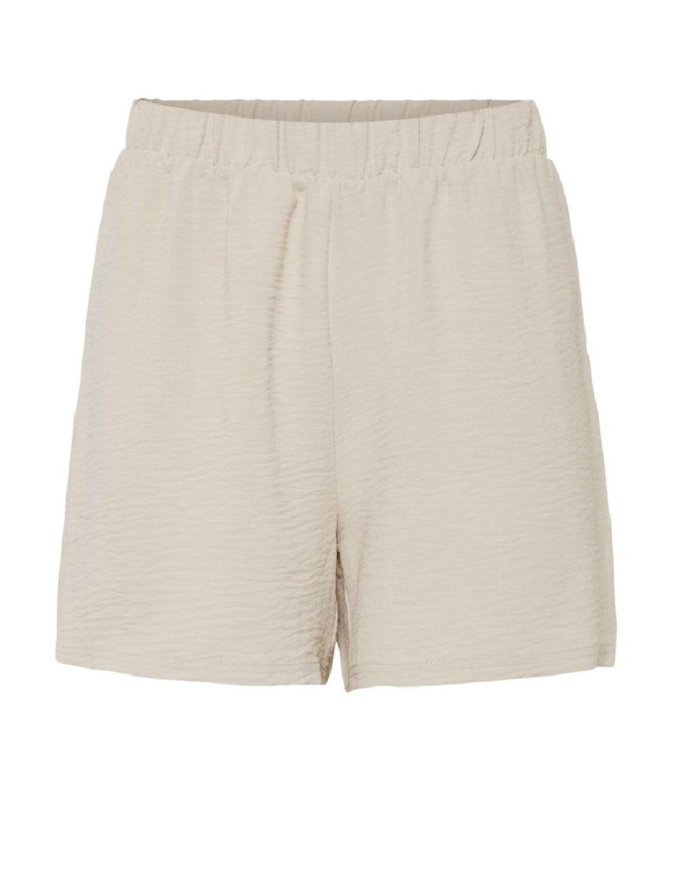 Pantaloni scurti Pieces, crem