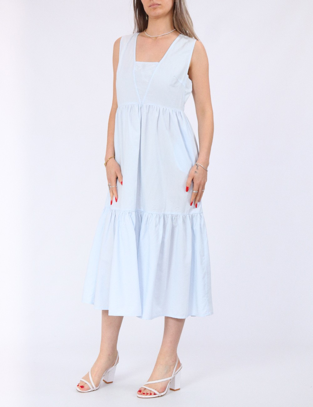 Rochie medie Vero Moda, bleu - 1 | YEO