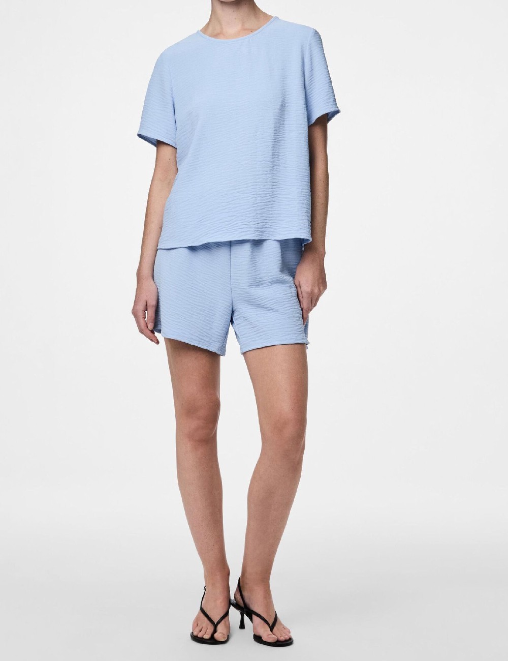 Pantaloni scurti Pieces, bleu - 1 | YEO