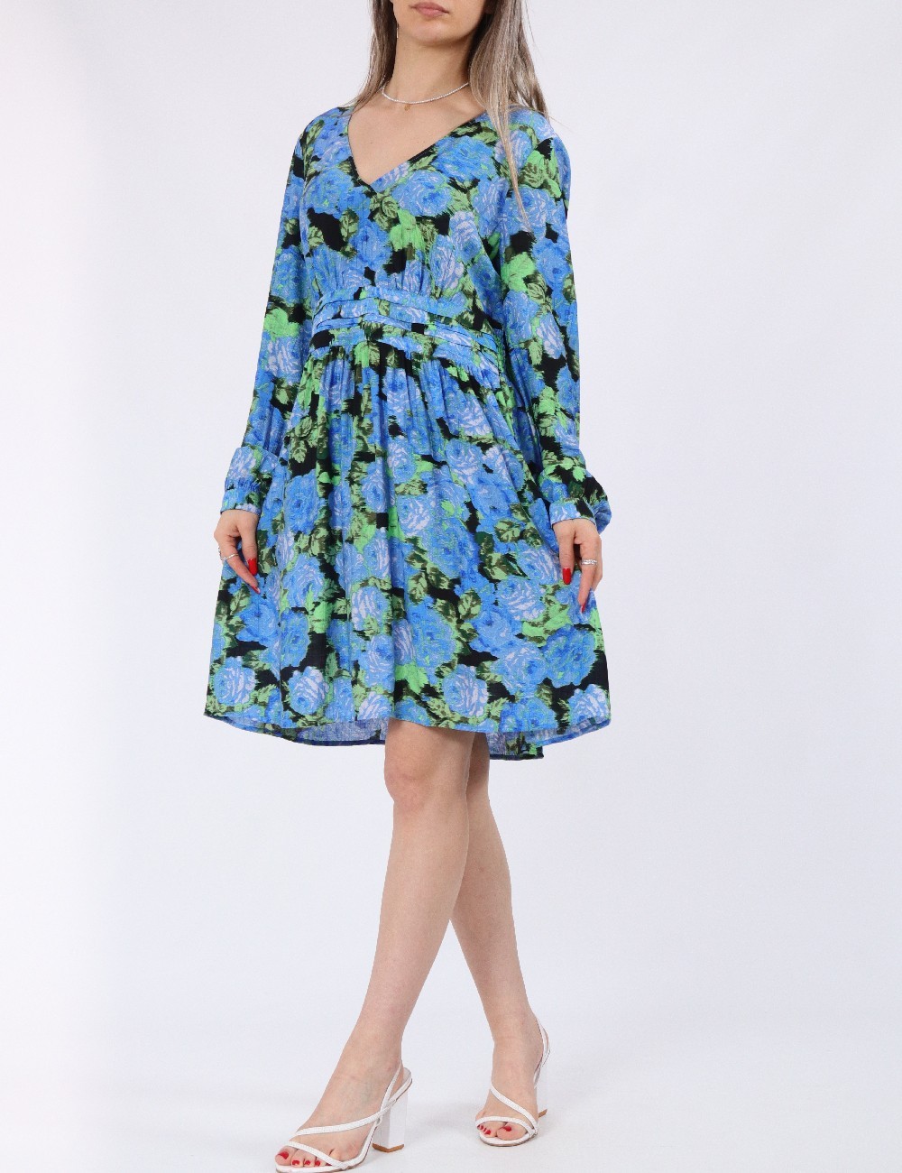 Rochie scurta Vero Moda, albastru - 1 | YEO