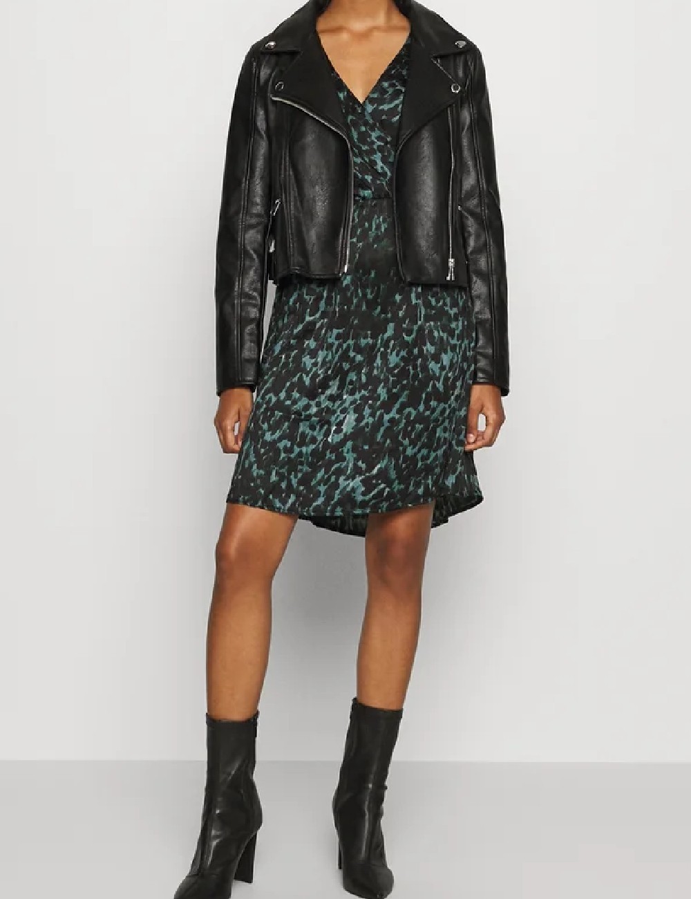 Rochie scurta Vero Moda, verde - 1 | YEO