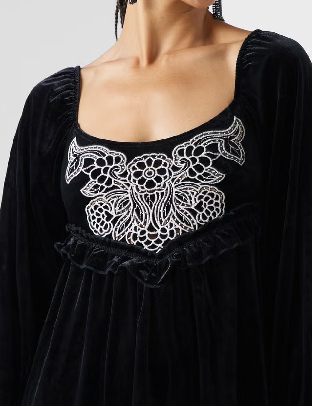Rochie scurta Miss Selfridge, negru - 1 | YEO