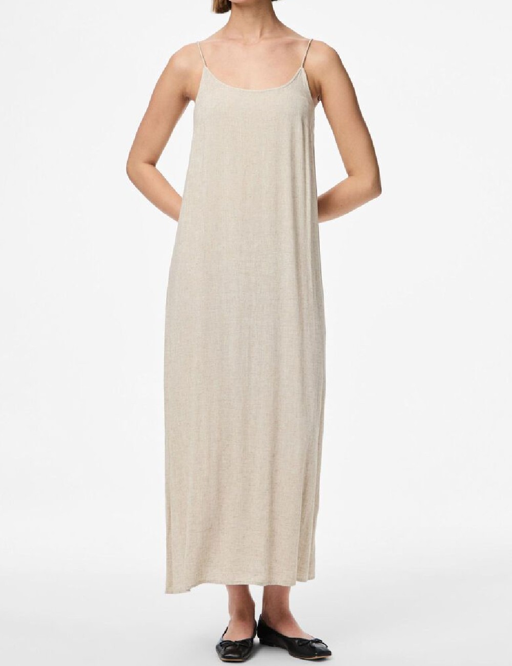 Rochie lunga Pieces, crem - 1 | YEO
