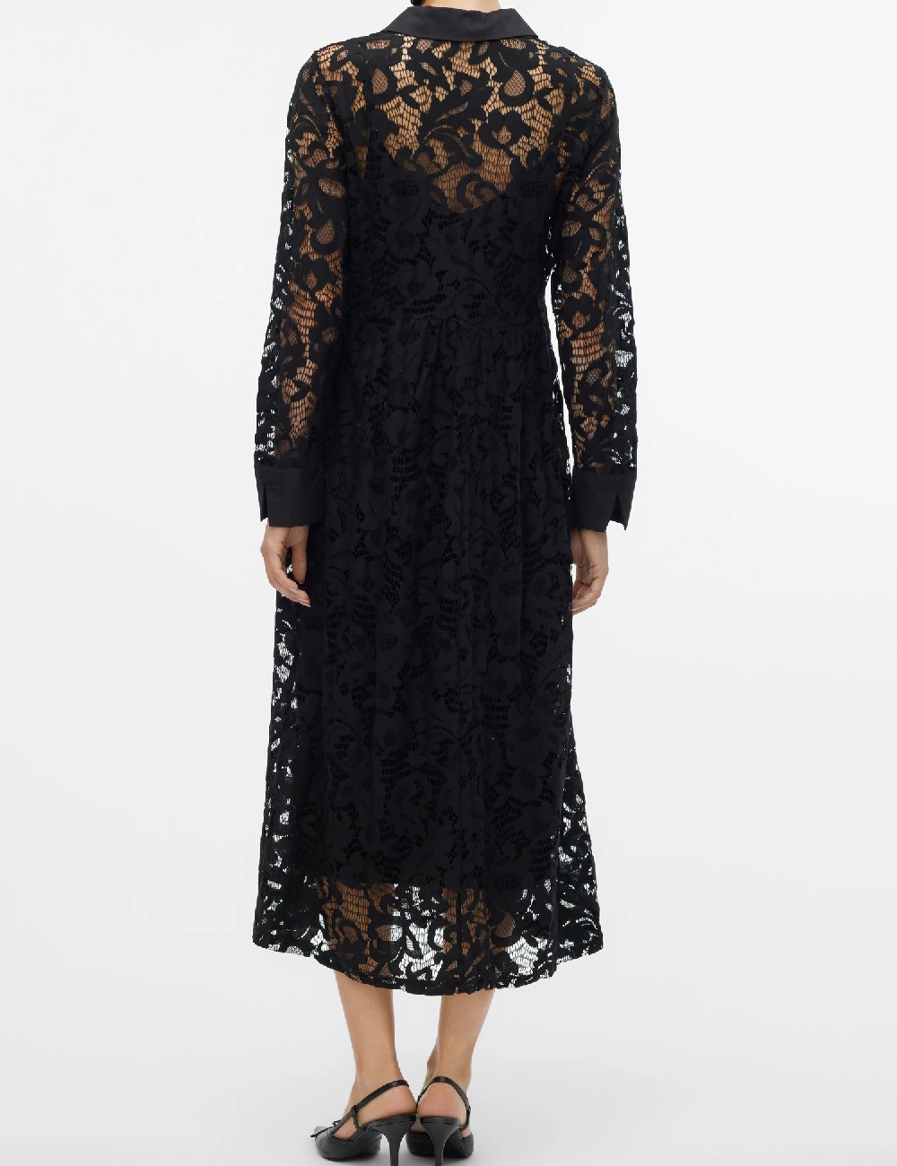 Rochie lunga Vero Moda, negru - 1 | YEO
