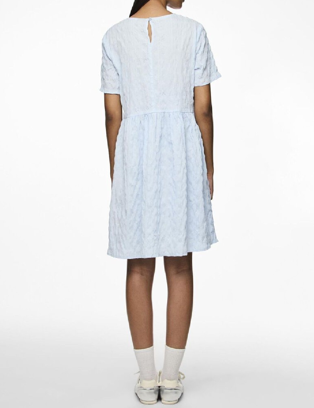 Rochie scurta Pieces, albastru - 1 | YEO