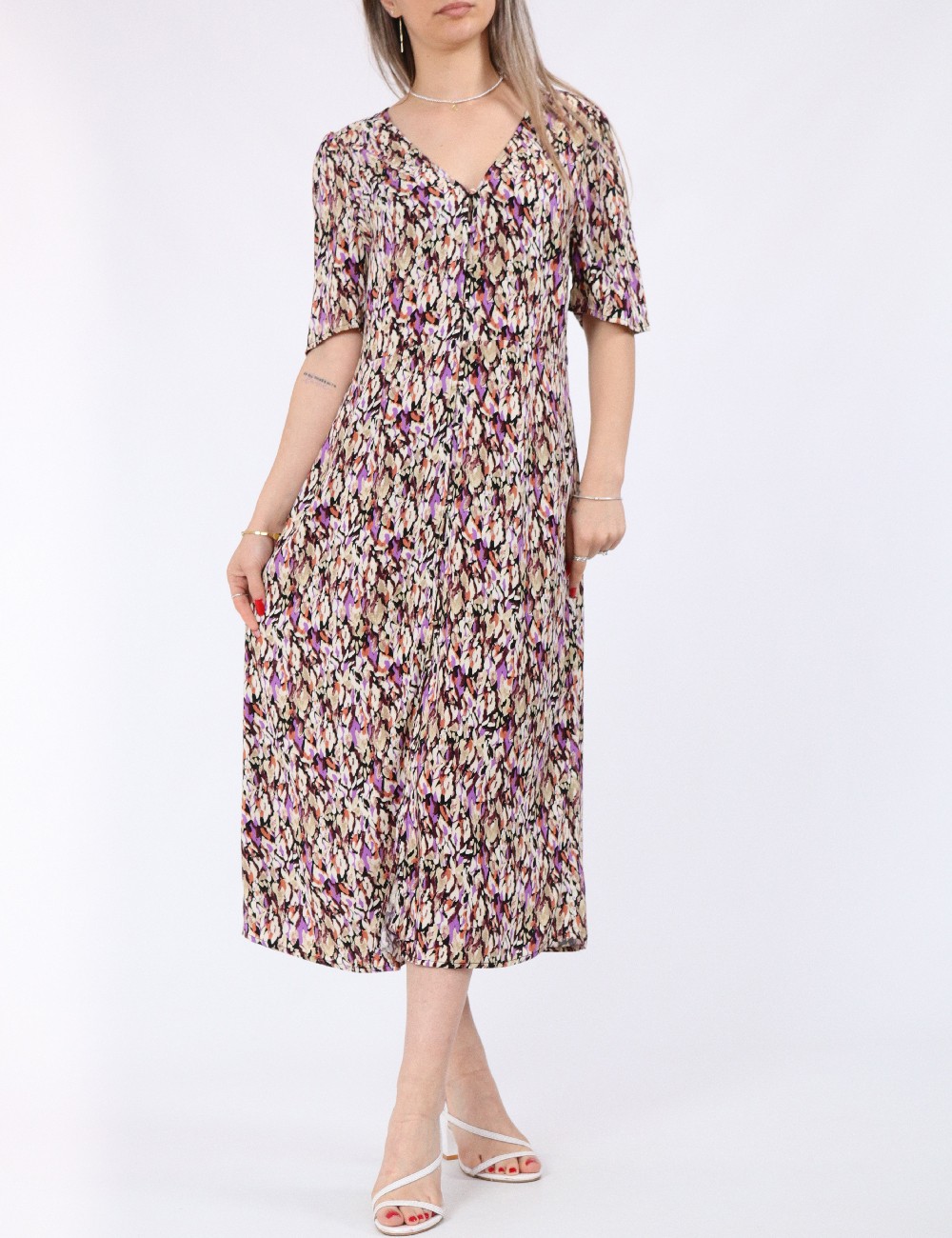 Rochie medie Vero Moda, mix culori - 1 | YEO