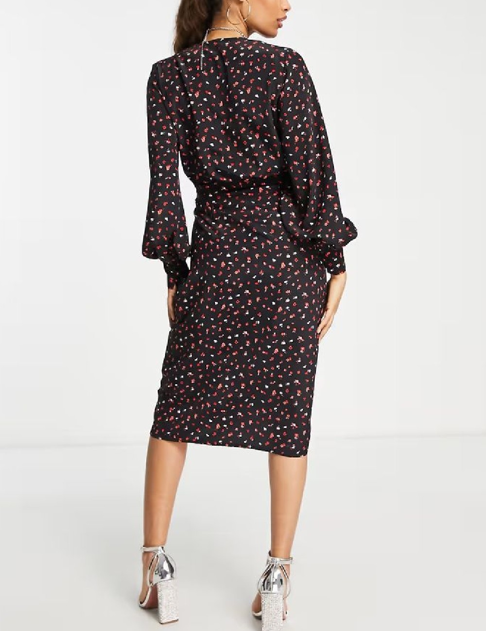 Rochie medie Glamorous, negru - 1 | YEO