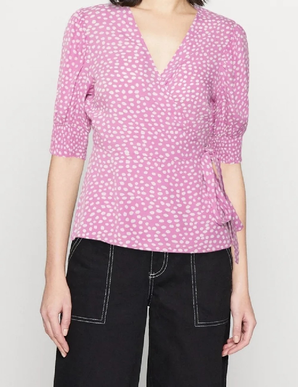 Bluza Pieces, mov - 1 | YEO
