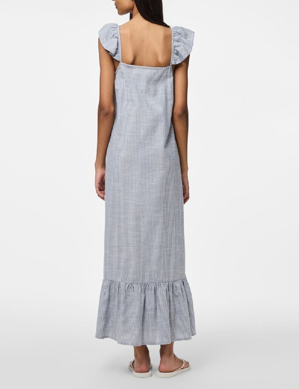 Rochie lunga Pieces, albastru - 1 | YEO