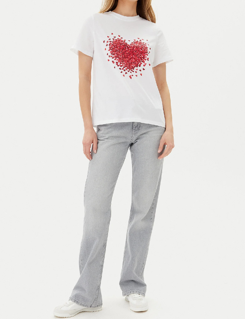 Tricou Pieces, alb - 1 | YEO