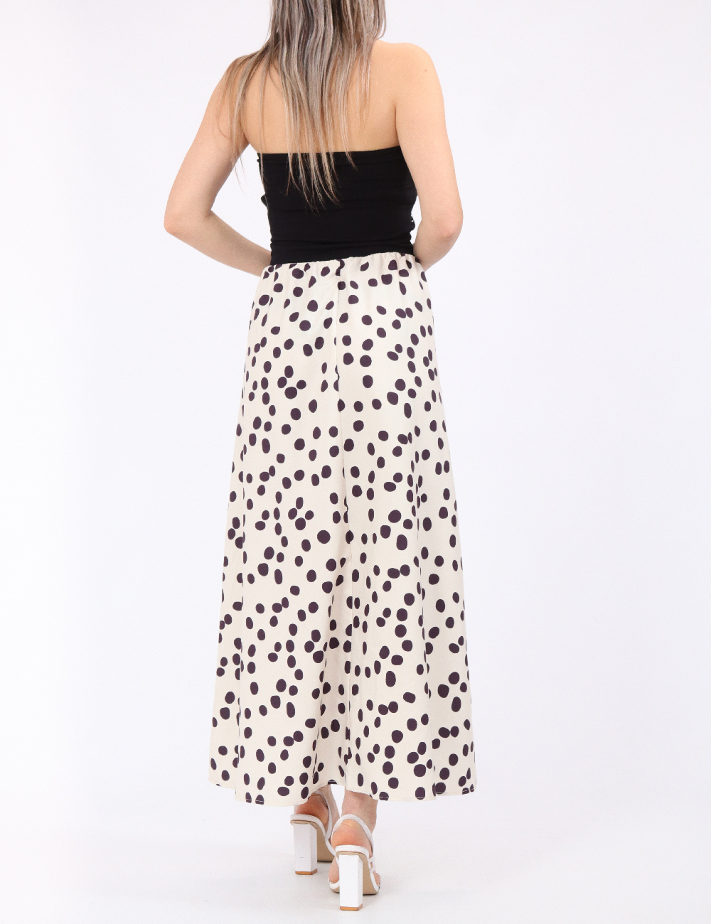 Fusta Vero Moda, crem - 1 | YEO