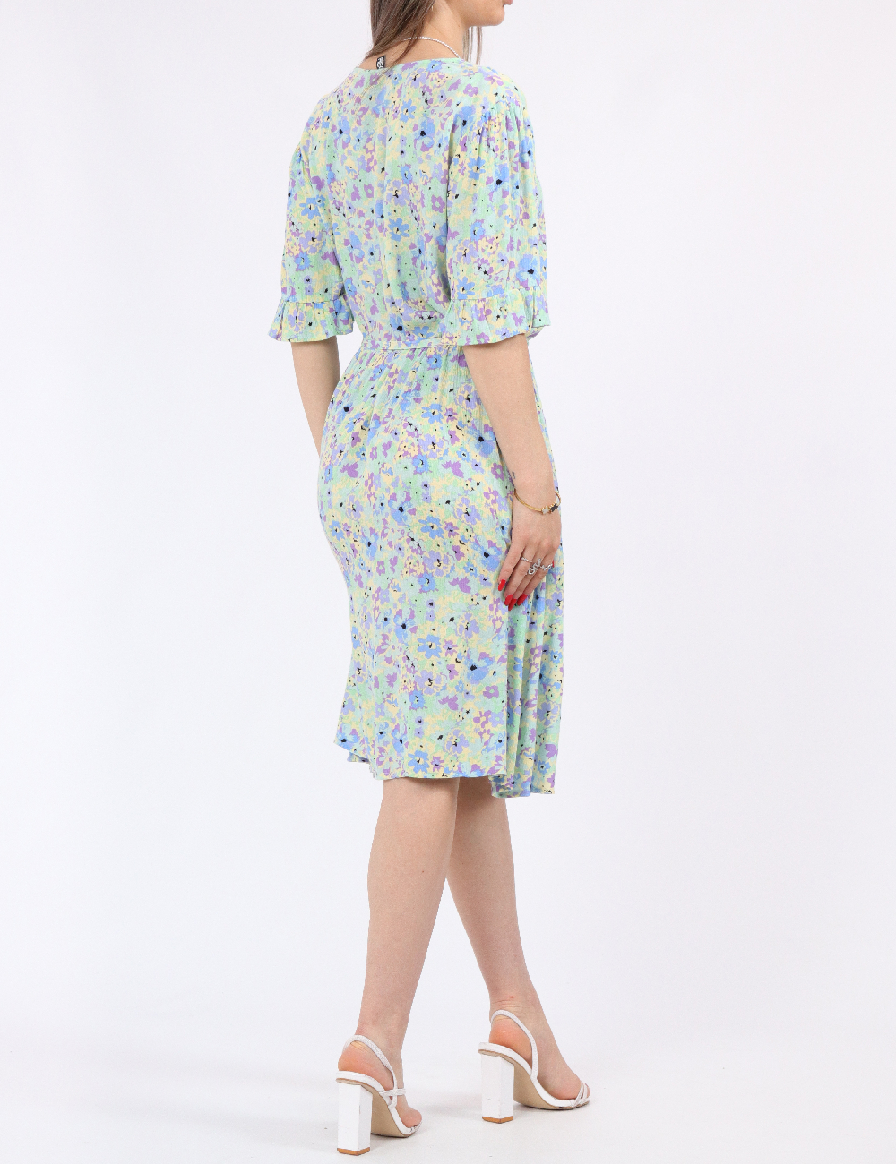 Rochie scurta Pieces, mix culori - 1 | YEO