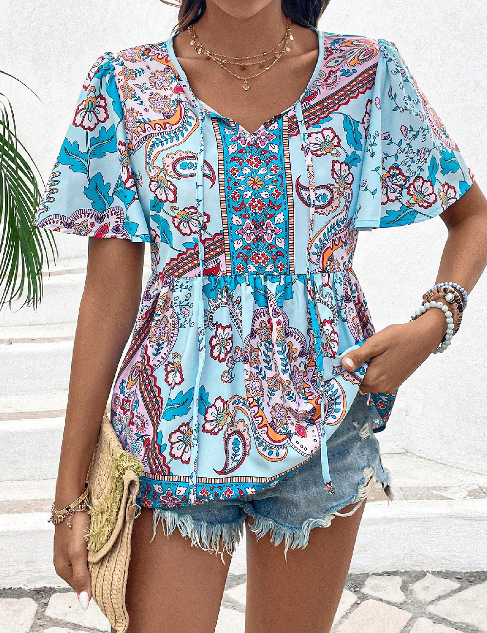 Bluza SHEIN, bleu