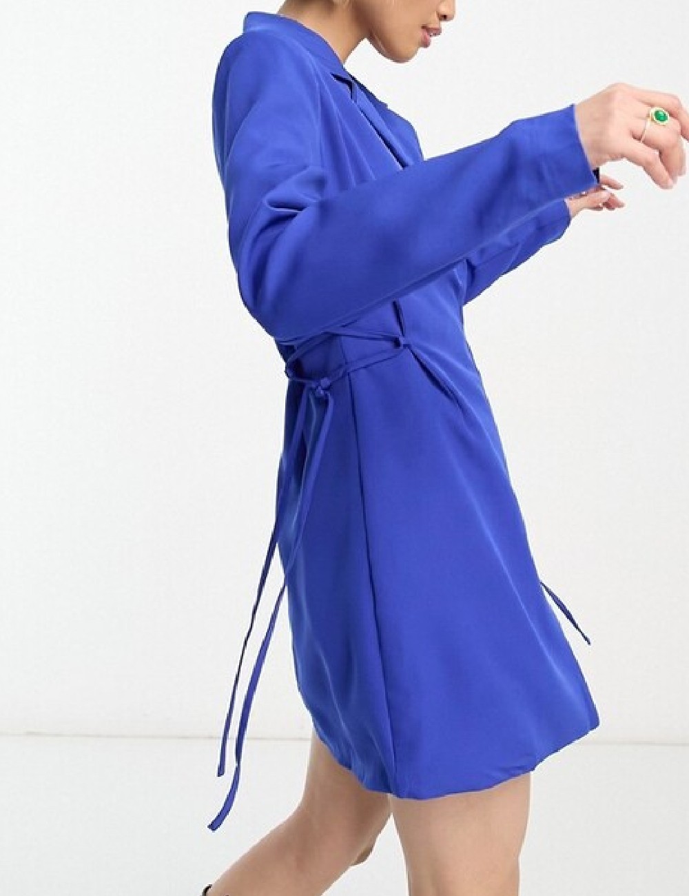 Rochie scurta Heartbreak, albastru - 1 | YEO