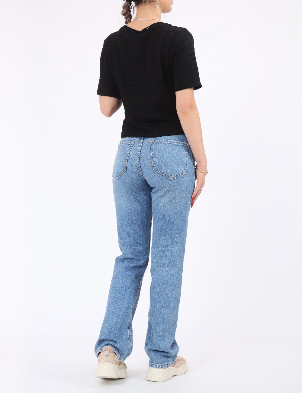Tricou Pieces, negru - 1 | YEO
