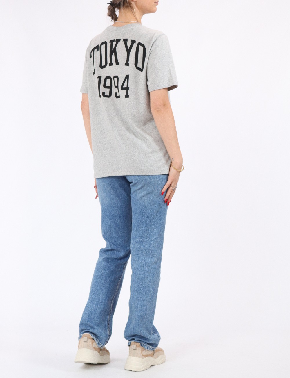 Tricou Pieces, gri - 1 | YEO