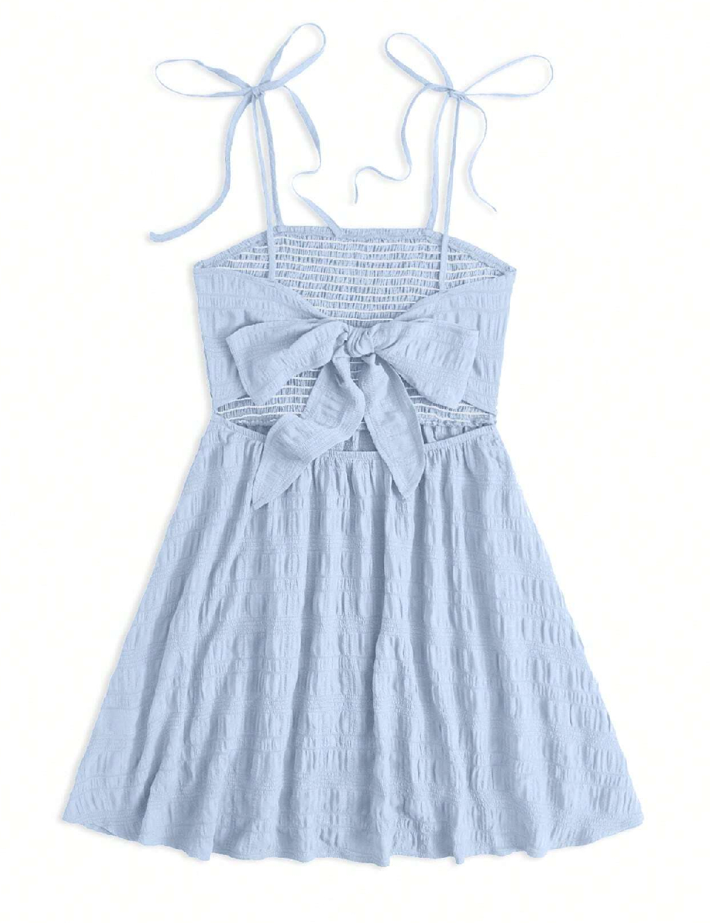 Rochie scurta SHEIN, albastru - 1 | YEO