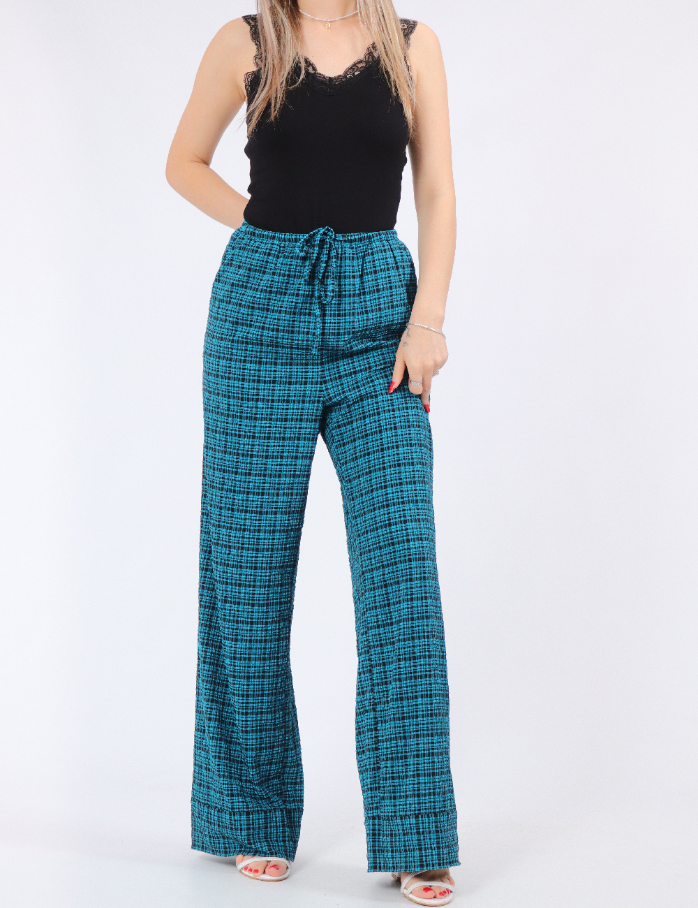 Pantaloni Vero Moda, albastru