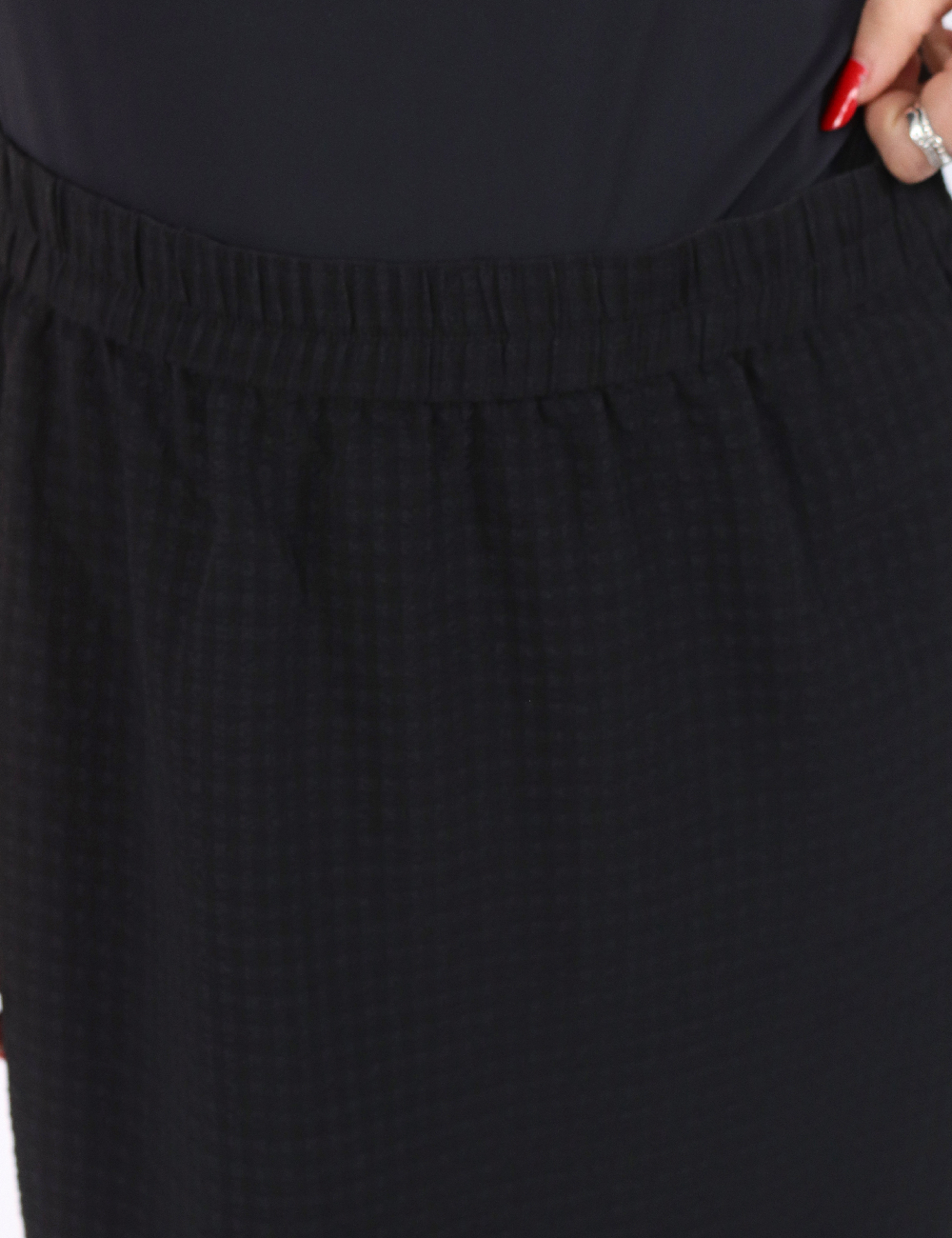 Fusta Pieces, negru - 1 | YEO