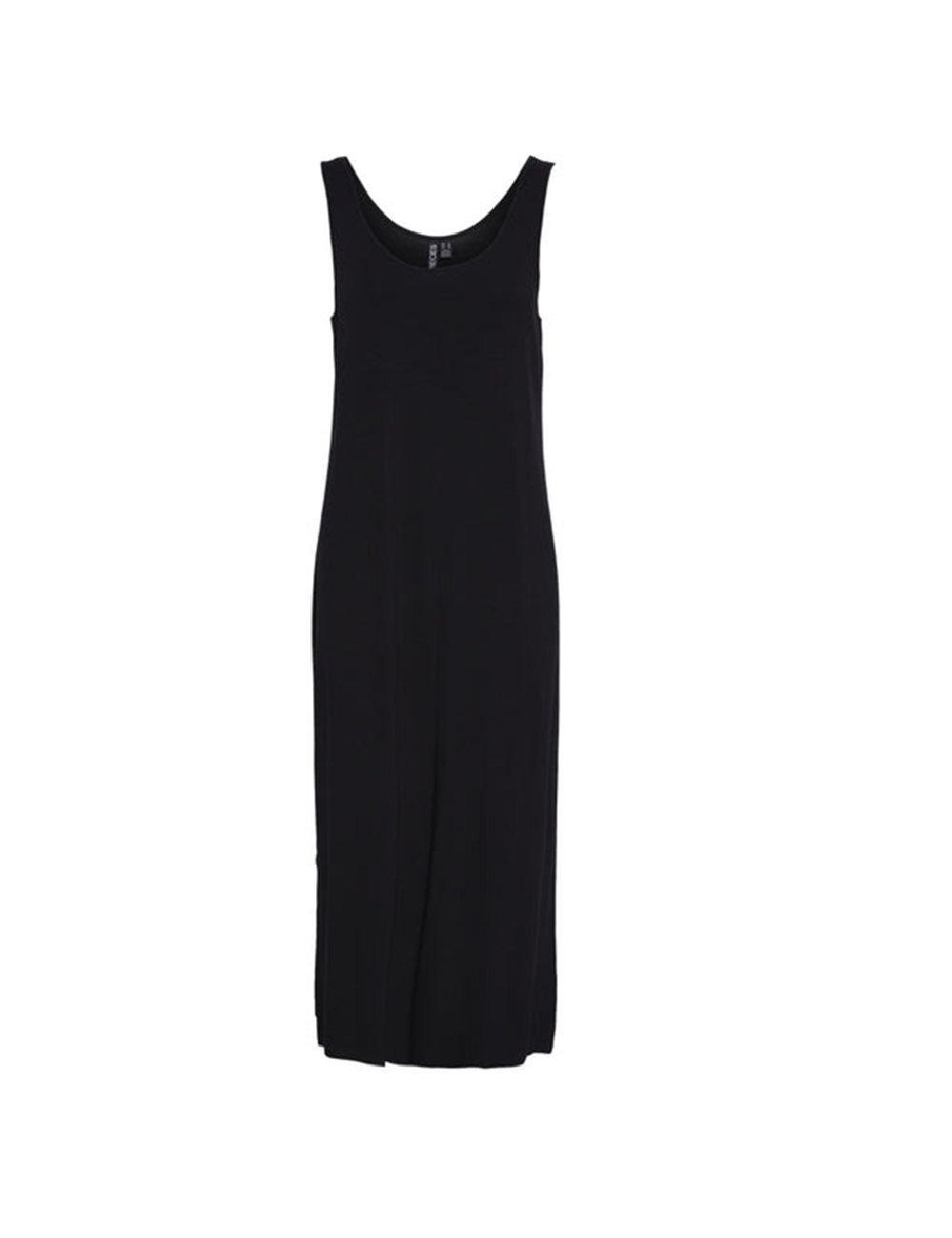 Rochie lunga Pieces, negru