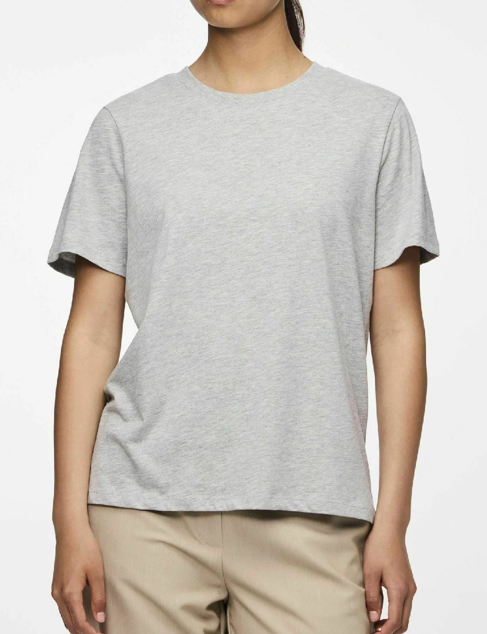 Tricou Pieces, gri - 1 | YEO