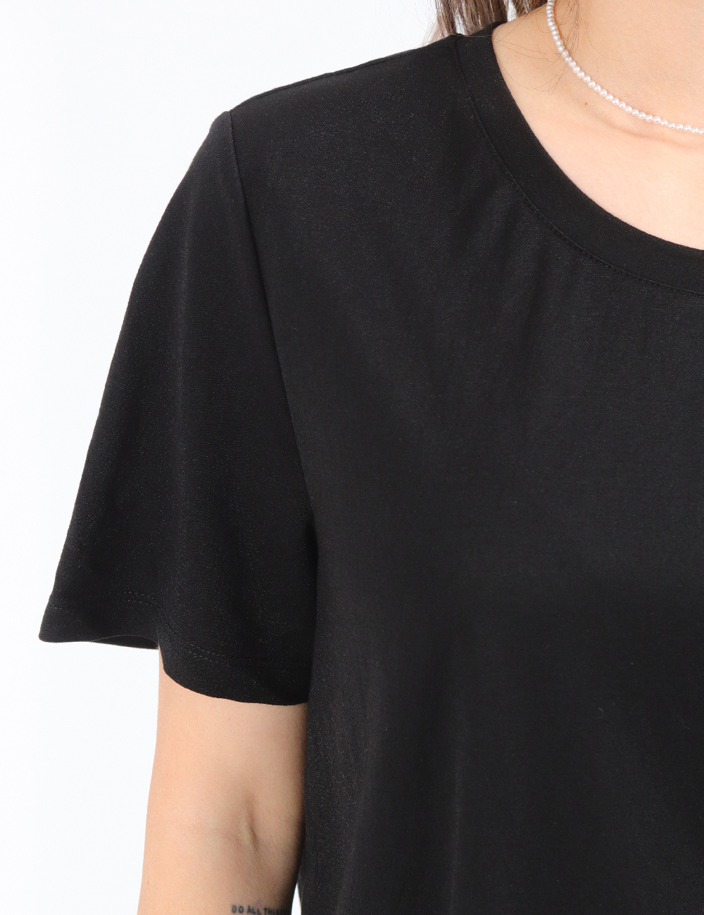 Tricou Pieces, negru - 1 | YEO