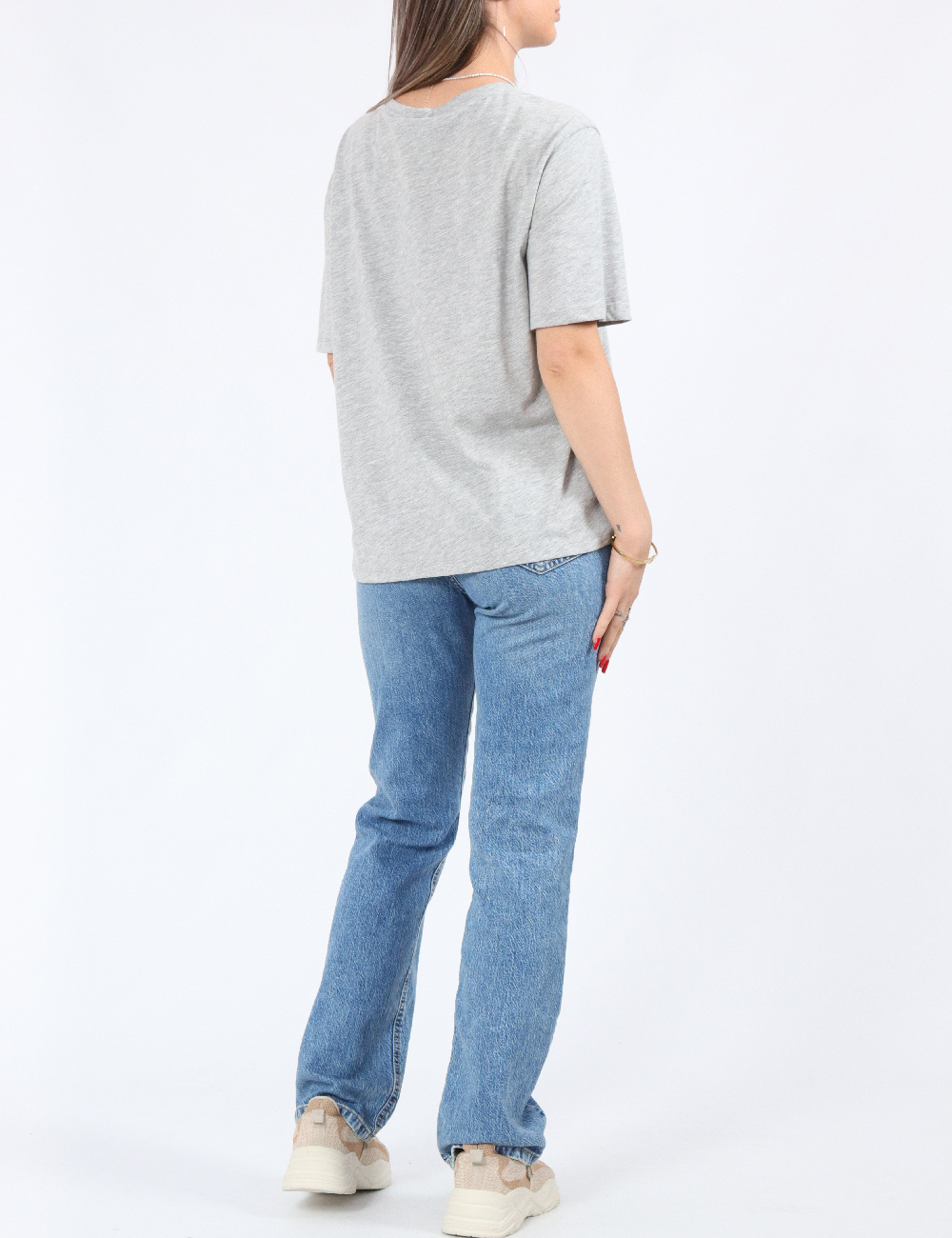 Tricou Pieces, gri - 1 | YEO