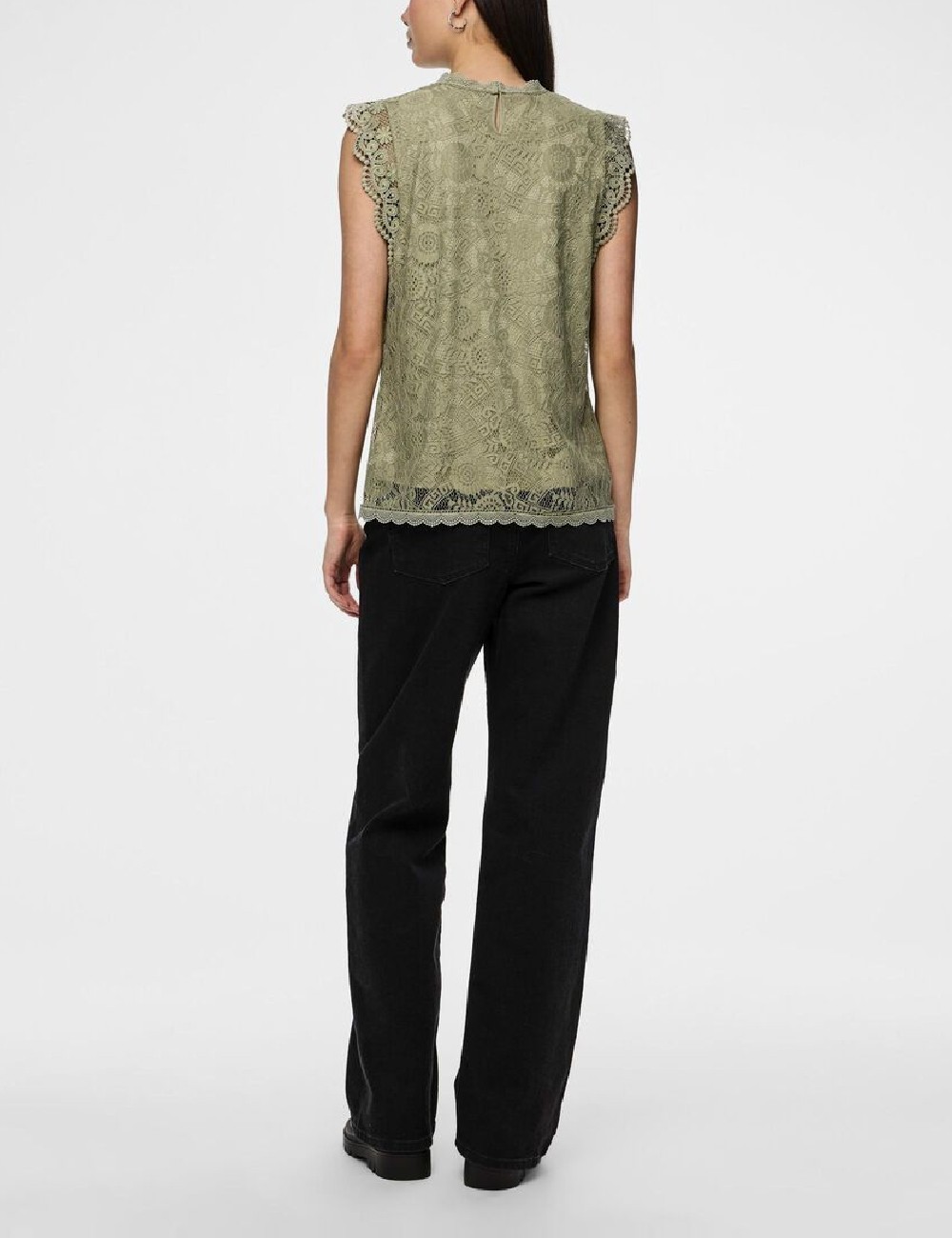 Bluza Pieces, verde - 1 | YEO