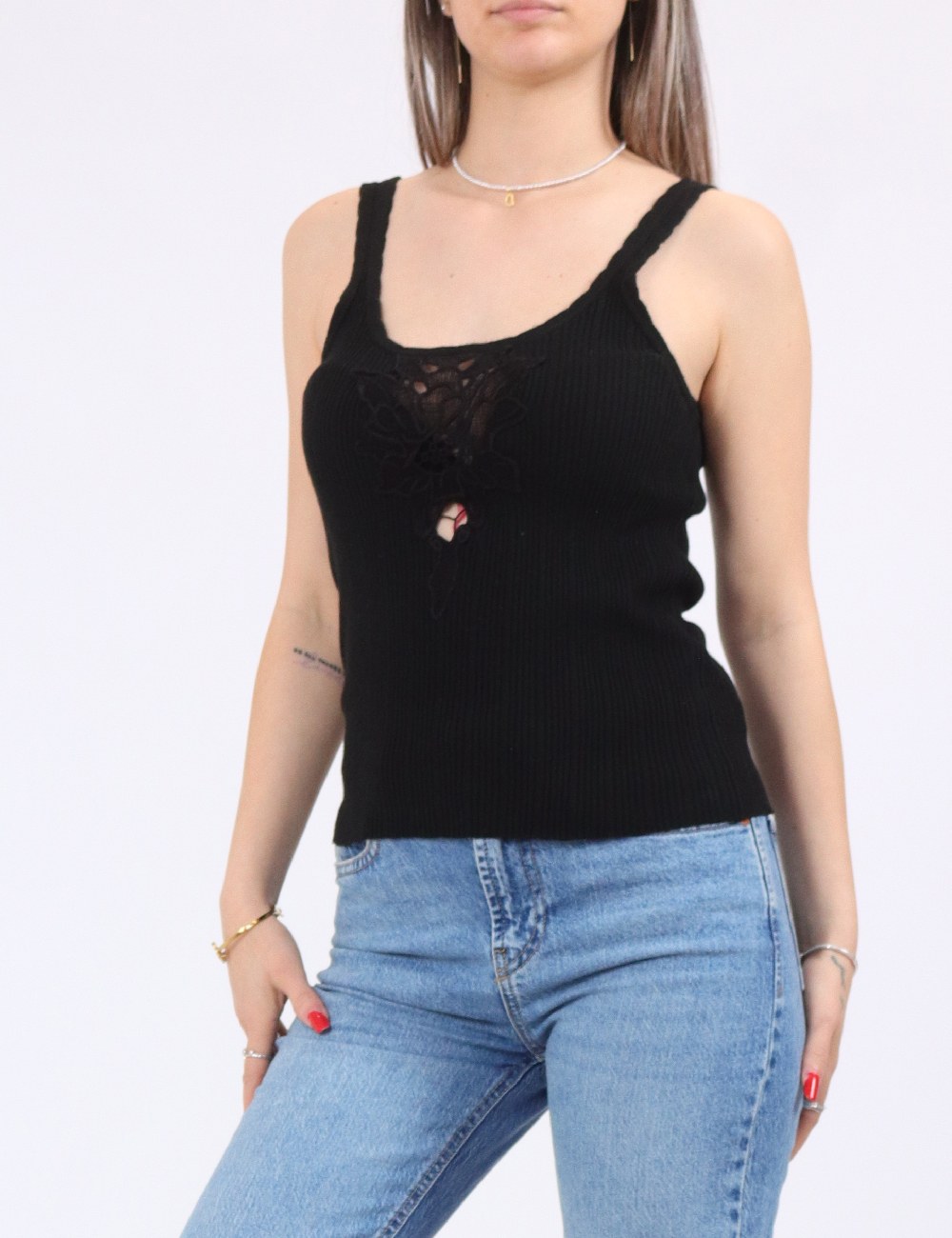 Maiou Vero Moda, negru - 1 | YEO