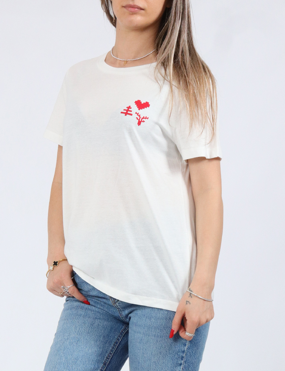 Tricou Vero Moda, alb - 1 | YEO