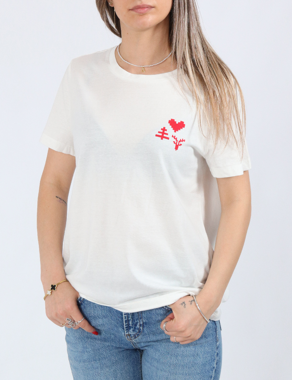 Tricou Vero Moda, alb