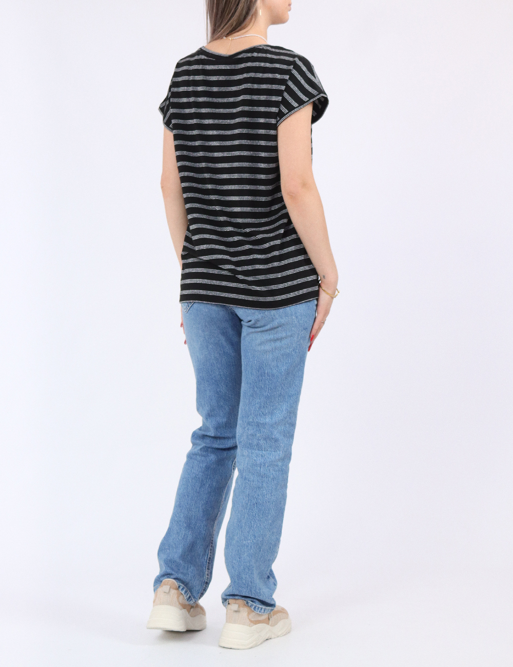 Tricou Pieces, negru - 1 | YEO