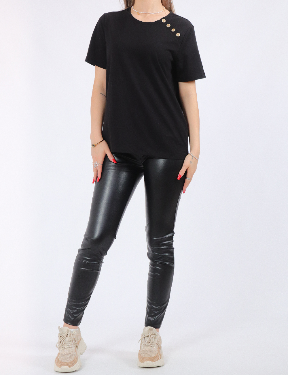 Tricou Vero Moda, negru - 1 | YEO