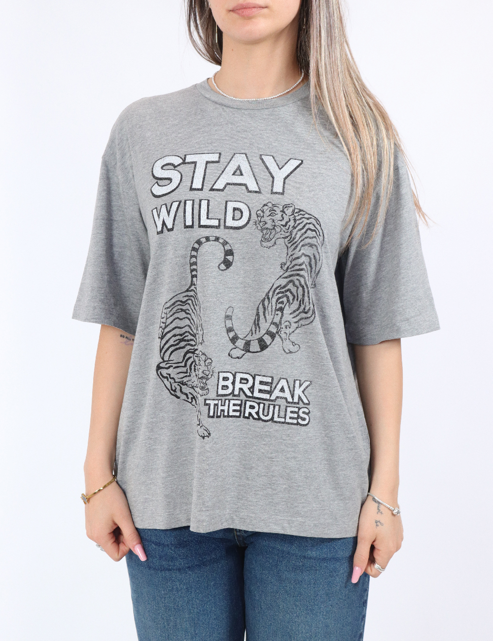Tricou Noisy May, gri