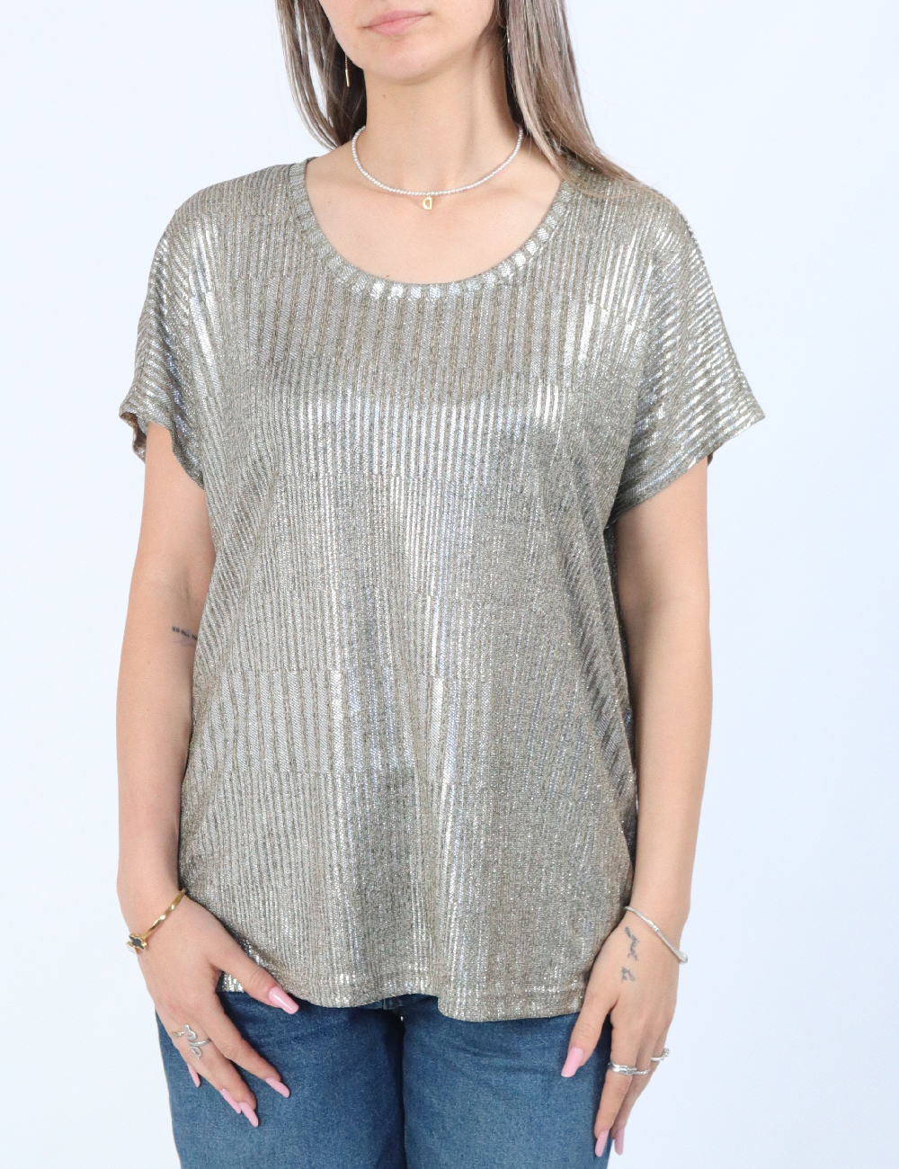 Bluza Only, gri/verde - 1 | YEO
