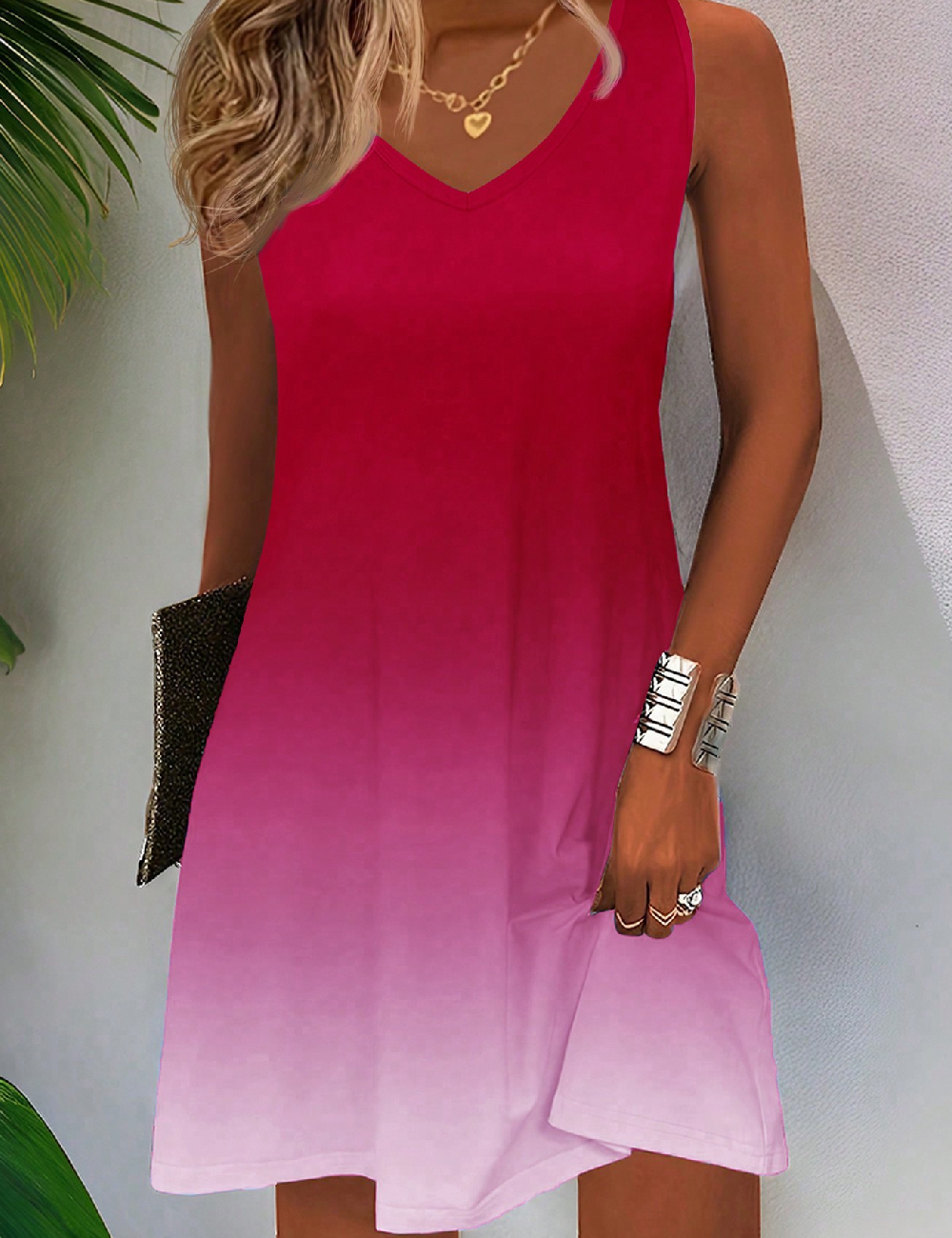 Rochie scurta SHEIN, mix culori