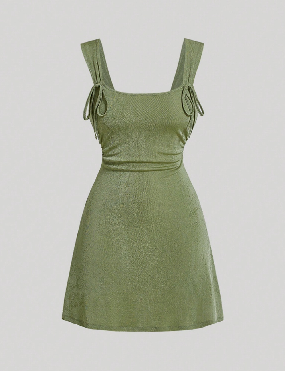 Rochie scurta SHEIN, verde